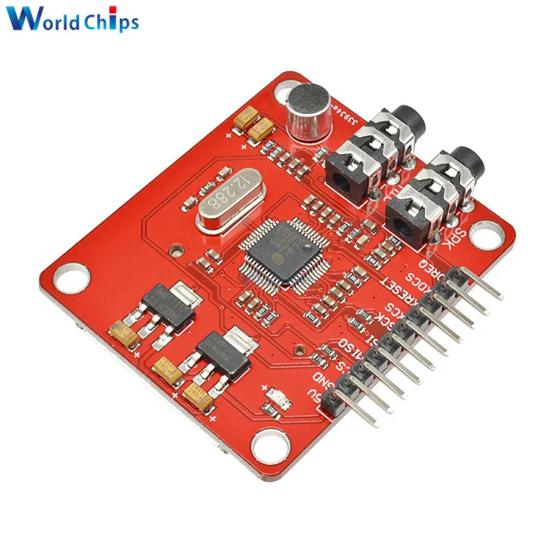 VS1053 VS1053B MP3 Module For Arduino Breakout Board With SD Card Slot VS1053B Ogg Real-time Recording For Arduino One