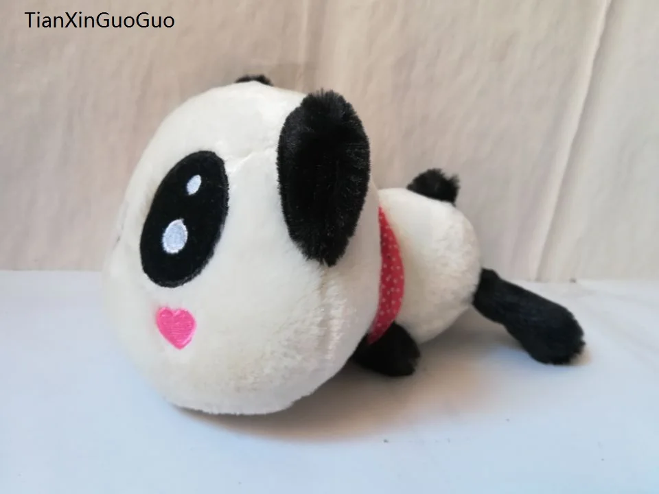 

about 35cm prone panda plush toy cute panda soft doll pillow toy Christmas gift b1444