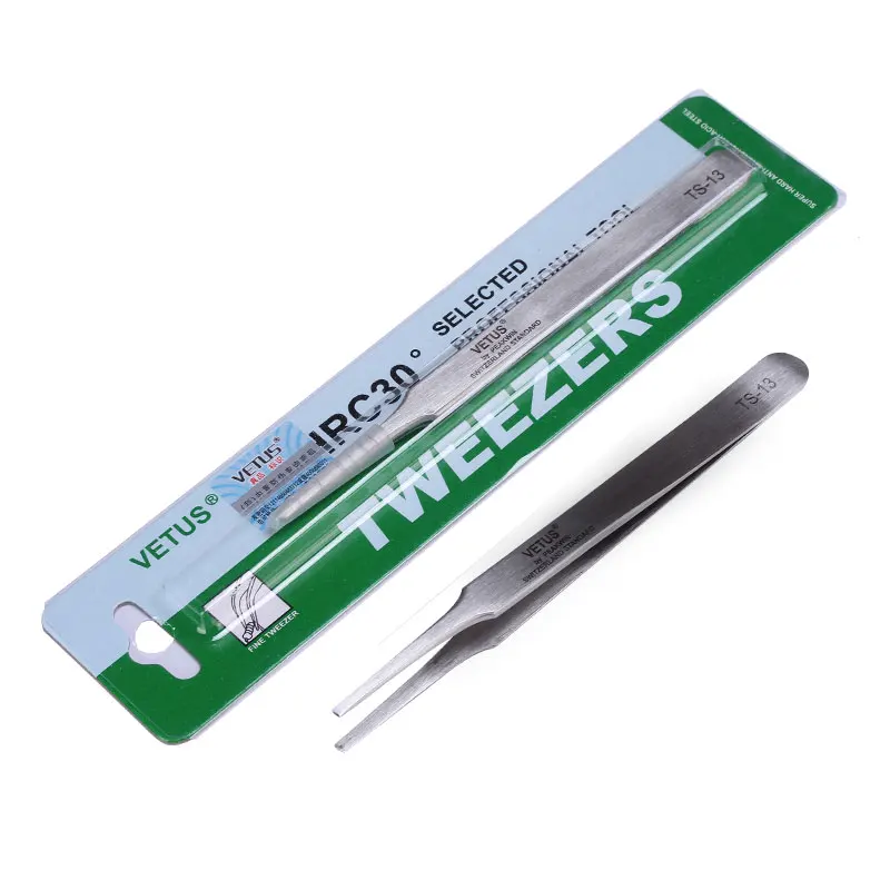 

VETUS Switzerland Tweezers Precision DIY Tweezers BGA Repair Tools TS-13