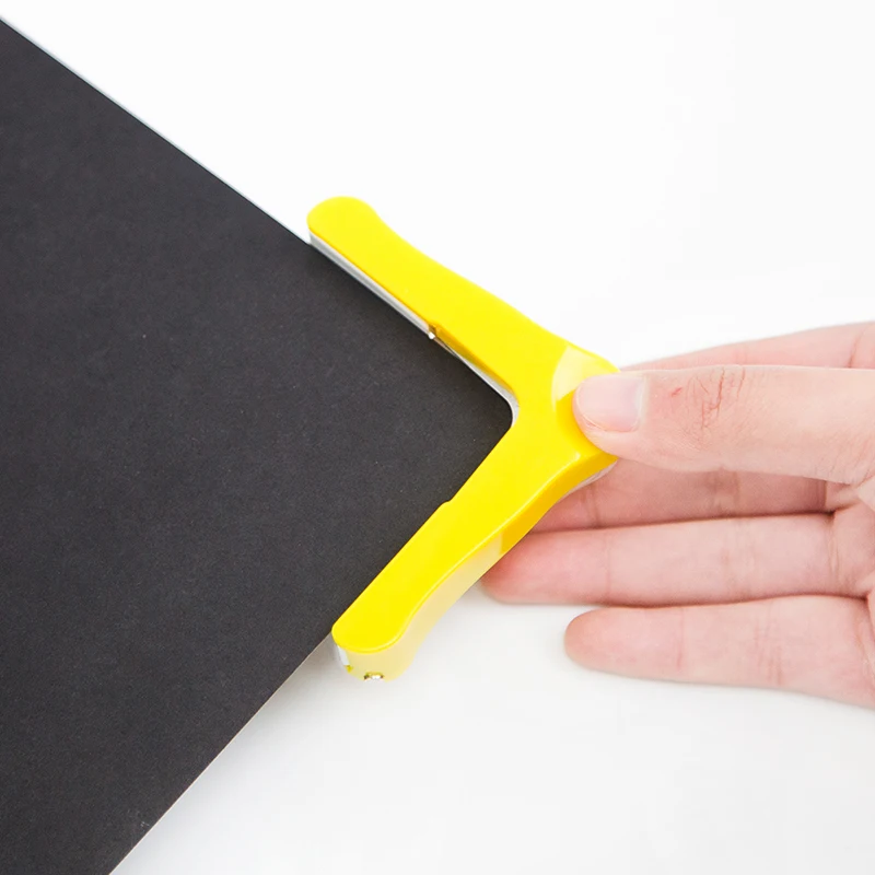 Creative Candy Color DIY Rounded Corners Cutter Rectangle Tool Stamp Paper Postcards Chamfering Machine School Office Supplies