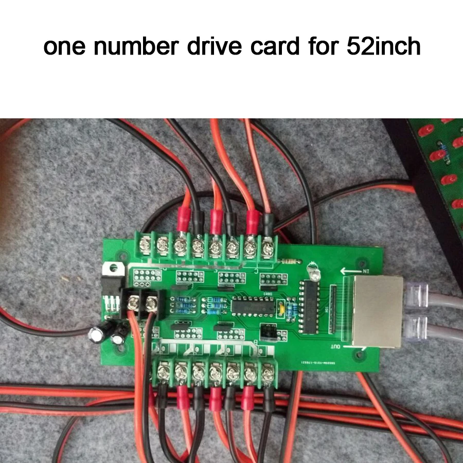 one number drive card for 52inch led display