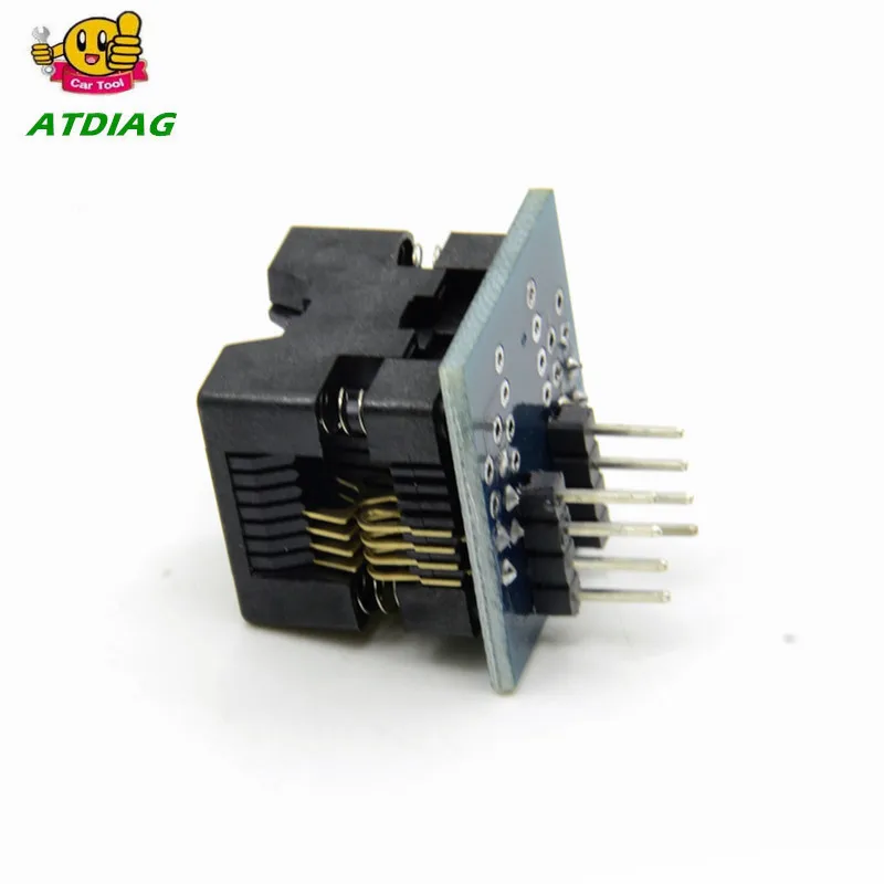 SOIC8 SOP8 to DIP8 EZ Socket Converter Module Programmer Output Power Adapter With 150mil Connector SOIC 8 SOP 8 To DIP 8