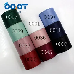 OOOT BAORJCT 181304 38mm 10 yard solid color bilateral flower ribbon Wedding decorative ribbons,gift wrap,DIY handmade materials