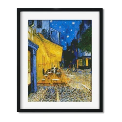 Needlework,11ct/14ct fai da te punto croce, set per kit da ricamo Van Gogh Coffee Shop modello punto croce pittura regalo