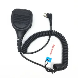 Walkie talkie 5x handfree com 2 pinos, para motorola cp040 cp140 ep450 cp150 gp3188 gp88s gp300 etc, com conector de 3.5mm