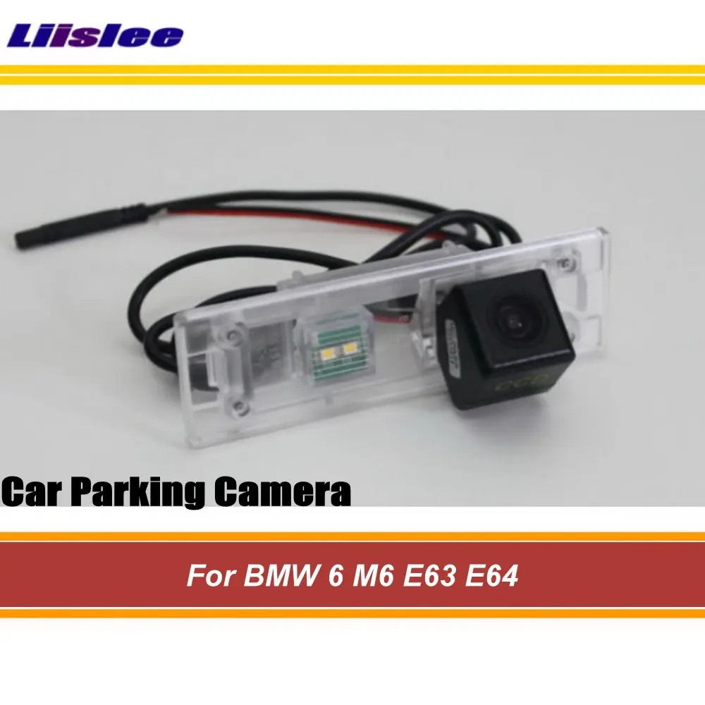 

Камера заднего вида HD CCD RCA NTSC для BMW 6 M6/E63/E64 2003-2010 годов выпуска, аксессуар для авто (послепродажный рынок)