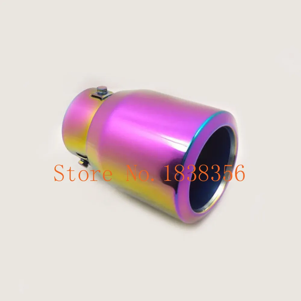 For Subaru Forester 2008 2009 2010 2011 2012 Car Muffler Exterior End Pipe Outlet Dedicate Stainless Steel Exhaust Tip Tail