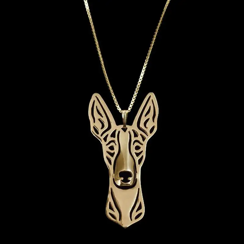 Women's Alloy Ibizan Hound Dog Necklaces