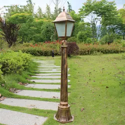 Waterproof Landscape Lighting E27 Outdoor Garden Flower Bed Road Lamp Hotel Style Lawn Lamp