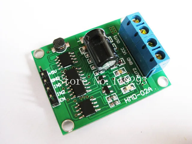 [[BELLA]High-power H -bridge DC motor driver module 3-25V 90A new overcurrent send c51 code--5PCS/LOT