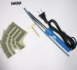 5pcs For Opel Zafira Omega Vauxhall LCD pixel failure repair kits  flat Cluster cable ribbon + 1pc soldring iron welding Gun