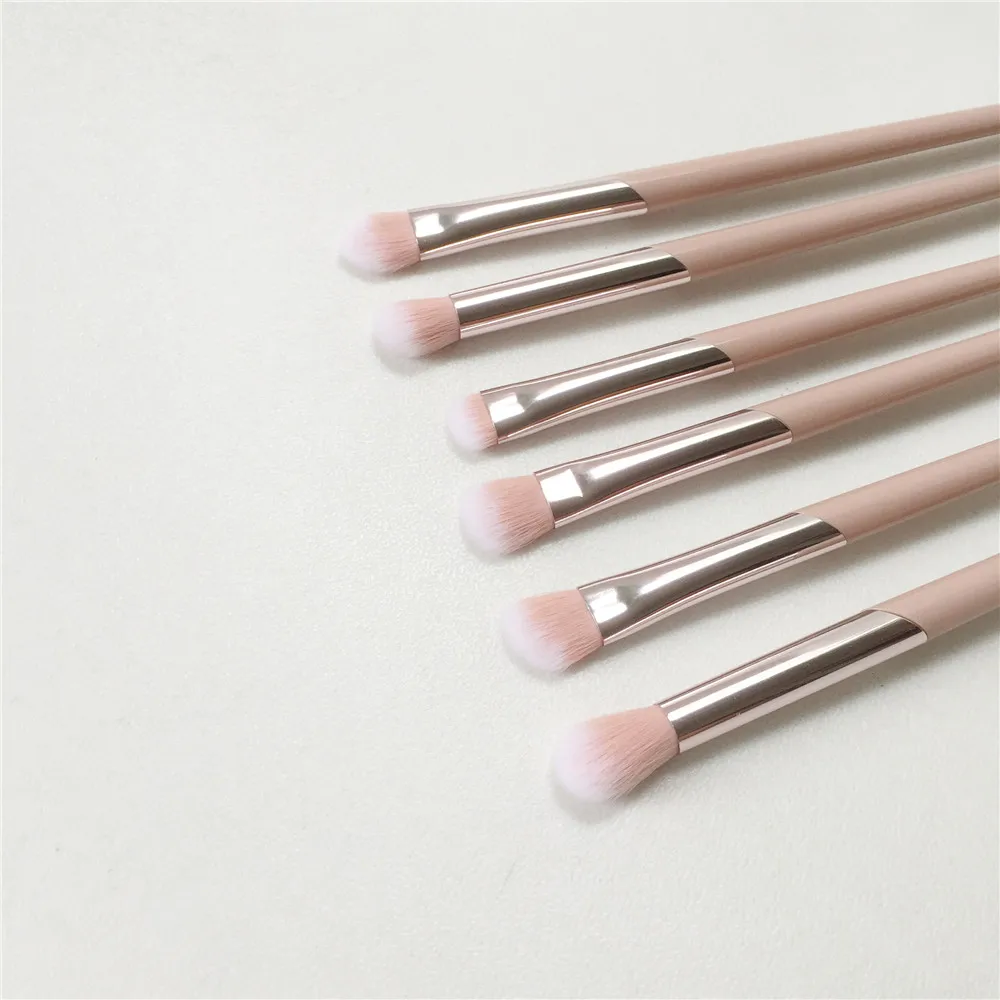 Pink Eye Makeup Brush Set FB231 FB232 FB233 FB234 FB235 FB236 FB237 Eyeshadow Blending Smokey Shader Smudge Cosmetic Brush Tool