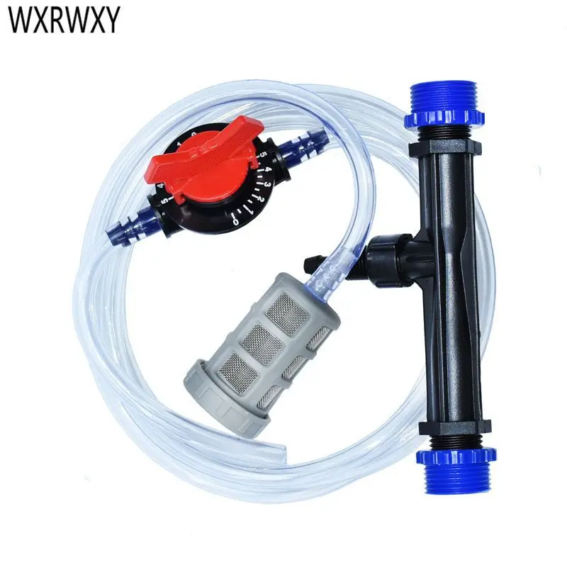 Venturi fertilizer injector 1/2 3/4 Irrigation Venturi fertilization system Automatic fertilizer injector Syringe 1set