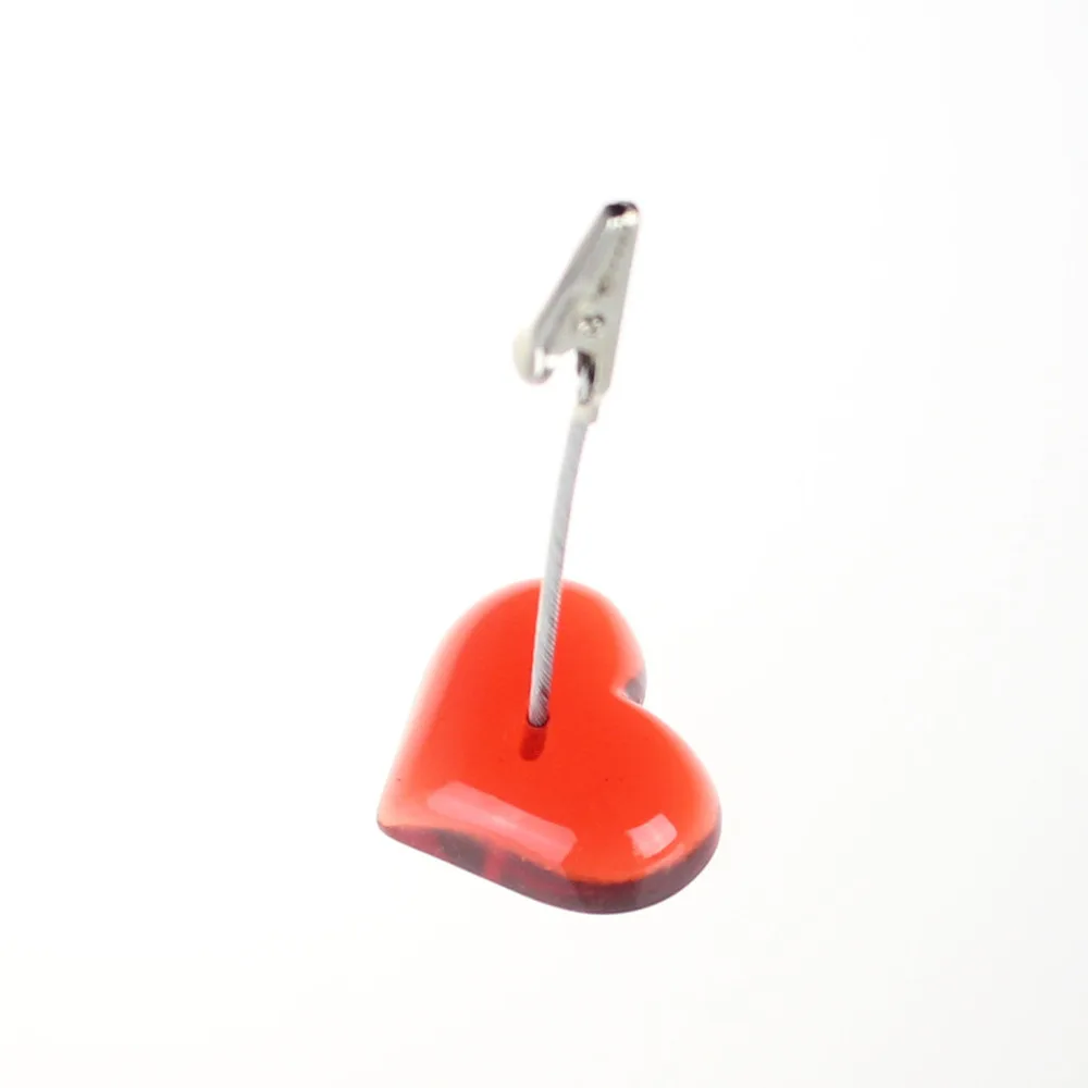 Jacaré Fio Foto Clip, Suporte Memo, Tabela Lugar Braçadeira Do Cartão, Favor Do Casamento, Giveaway Personalizado, Exibição De Amor, F Vermelho Base