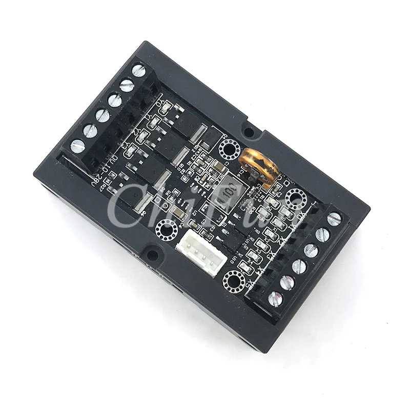 PLC industrial board programmable controller FX1N-10MT delay module with program cable and shell