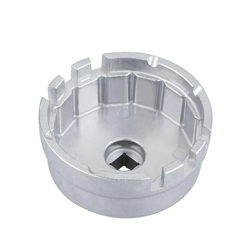 1PC 64.5มม.อลูมิเนียมกรองน้ำมันกรองประแจ Remover เครื่องมือสำหรับ Auto Universal อุปกรณ์เสริม