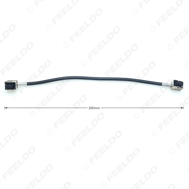 FEELDO 1PC Car HID Bulb Wire Harness Connector For Mitsubishi D3S/D3R/D3C Xenon Ballast Headlamp Light Bulb Wire Relay Cable