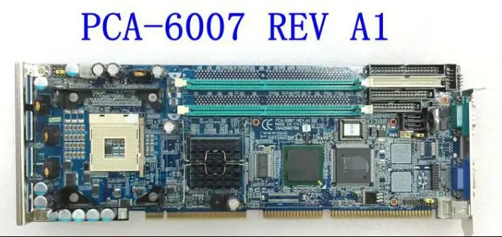 

PCA-6007V Rev.A1 100%OK IPC Board PCA-6007 Full-size CPU Card ISA Industrial Embedded Mainboard PICMG1.0 With CPU RAM