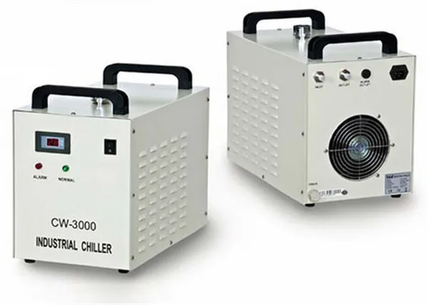 

AC 1P 220V Water Chiller CW-3000AG For 80W CO2 Laser Tube Water Pump / Tank