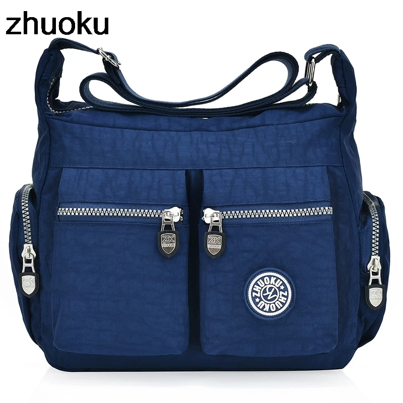 Kobiety Top-torba na ramię z uchwytem projektant torebka znanej marki Nylon kobieta dorywczo torba na ramię na zakupy Hobos Crossbody torba Messenger torby