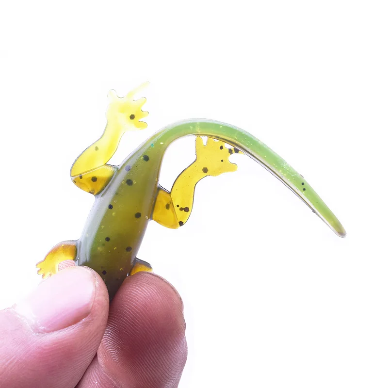 6 sztuk/partia Fishing realistyczne owady miękkie przynęty 8cm 3.5g Worms silikonowe Jig Wobblers sztuczne przynęty Fishy Smell Tackle Swimbaits — zdjęcie 6