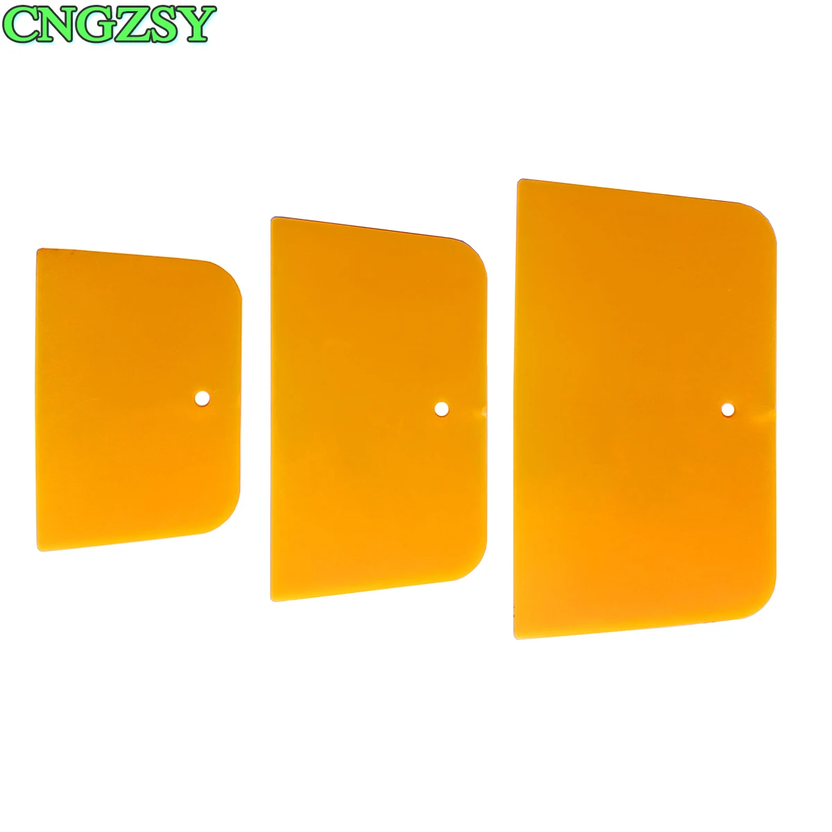 3pcs/set Soft Car Scraper Window Film Squeegee Sticker Decoration Tool Wall Paper Bubble Free Vinyl Sticker Wrapping Tool A38