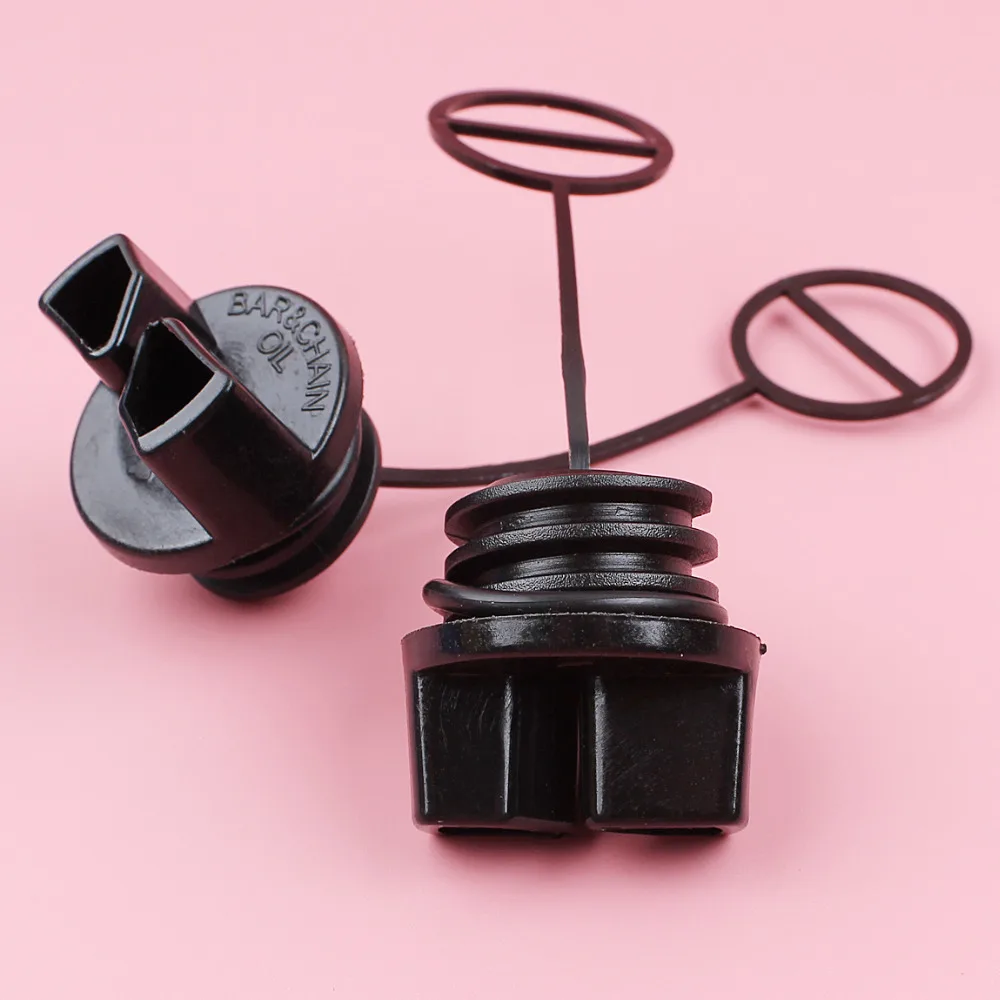 2pcs/lot Oil Filter Tank Cap For Partner 350 351 370 390 420 Chainsaw Spare Replace Part