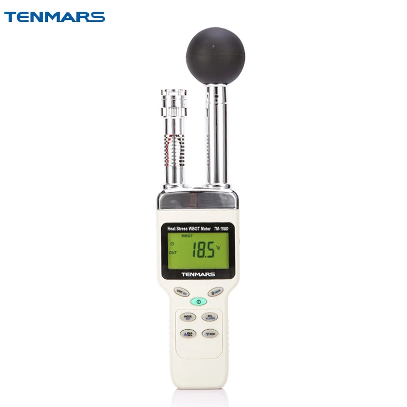 TM-188 Heat Stress WBGT Meter  Accurate Measurement for Effects of Temperature