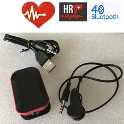 スマートフォンの Bluetooth 4.0 心拍数モニター心臓耳クリップ脈拍計心拍変動センサークロスフィット HRV トレーニング