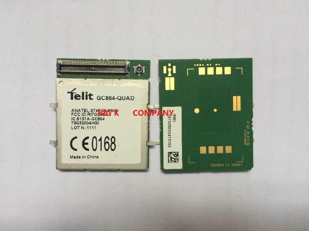 5PCS/LOT Telit GC864-QUAD GC864  2G 100% New&Original Genuine Distributor  GSM GPRS Embedded quad-band module