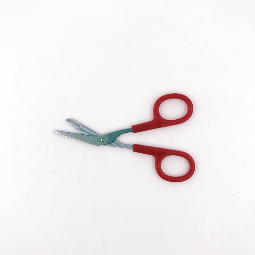 Ciseaux à bandes en acier inoxydable de 12cm, ciseaux à bandes pour soins infirmiers, parfaits pour les opérations chirurgicales, les soins infirmiers et les soins à domicile