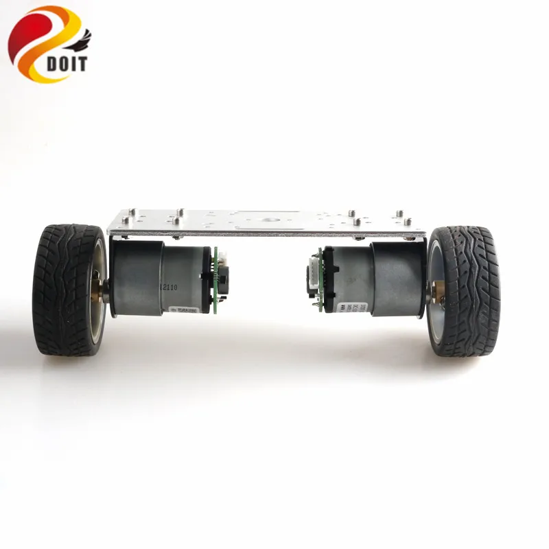 2wd Two Rounds of Self-balancing DC 12V Motor Car Two-wheel Balancing Car Smart Car Chassis Kit