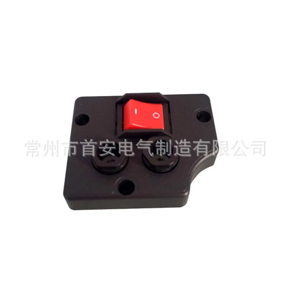 

2psc FB2 250V 10A Rocker Switch Power On Off Pushbutton Switches for Beach Table Drill with Panel