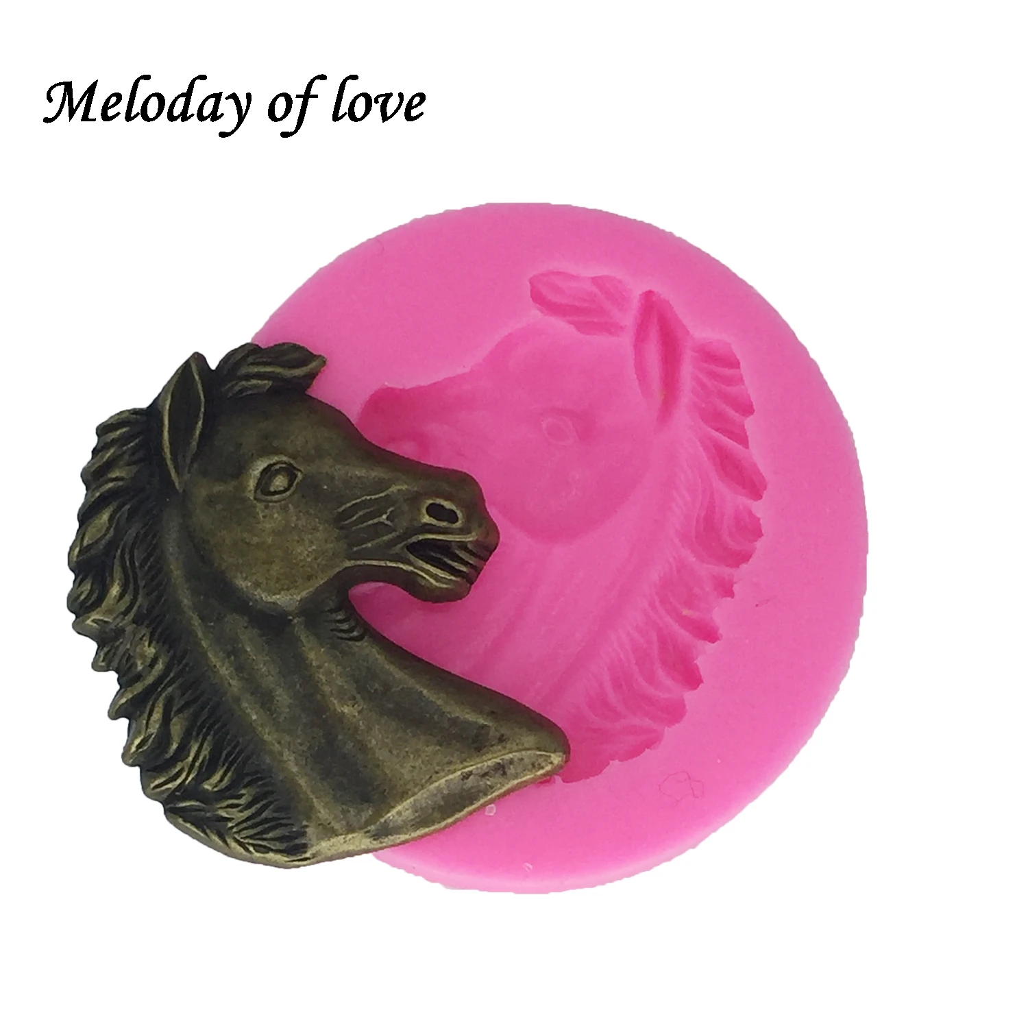 Horse head Silicone cake decorating tools Fondant moulds Sugar Craft Molds DIY Cake Sugarpaste Craft Bakeware DY0010