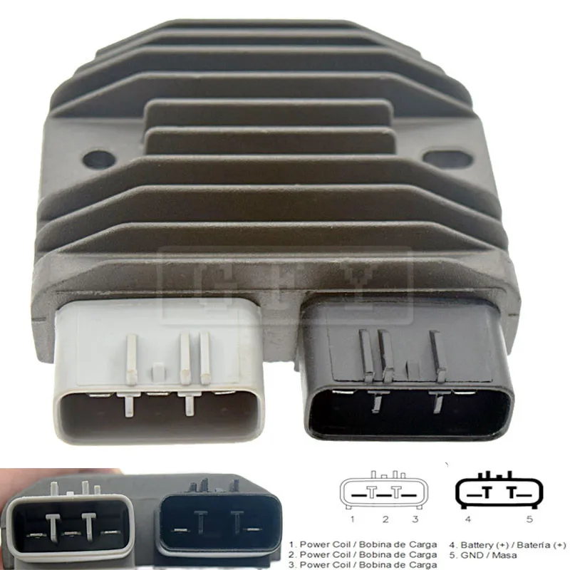 

For Yamaha FZ09 FZS1 FJ09 FZ1 FZ1N FZ1S FZ8 FZ-8N XVS950 V-Star XVS1300 XV17A XV19V XV19C XV19S Voltage Regulator Rectifier 12V