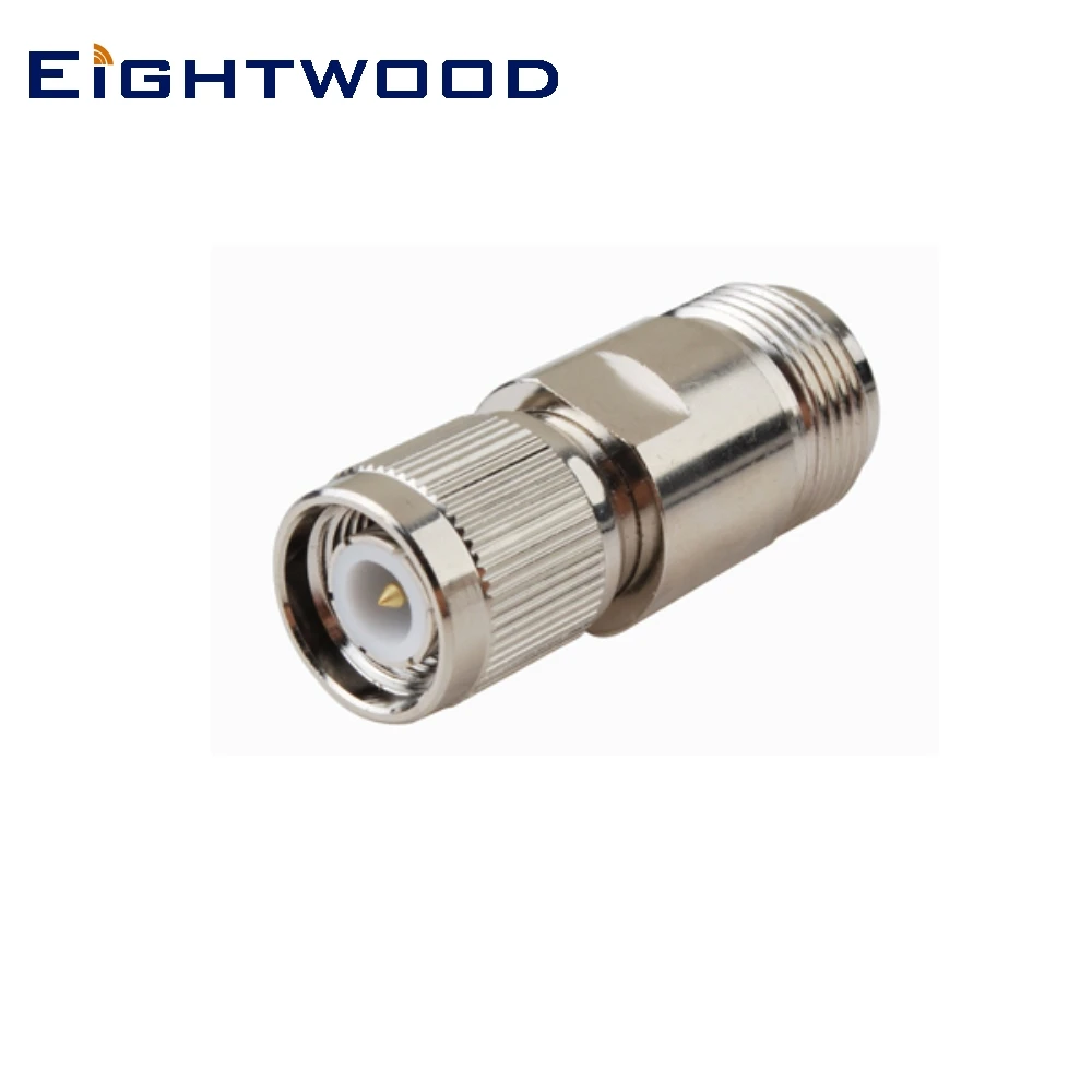 

Eightwood 10PCS N to TNC RF Coaxial Adapter N Jack Female to TNC Plug Male Straight RF Coaxial Connector 50 Ohm Between Series