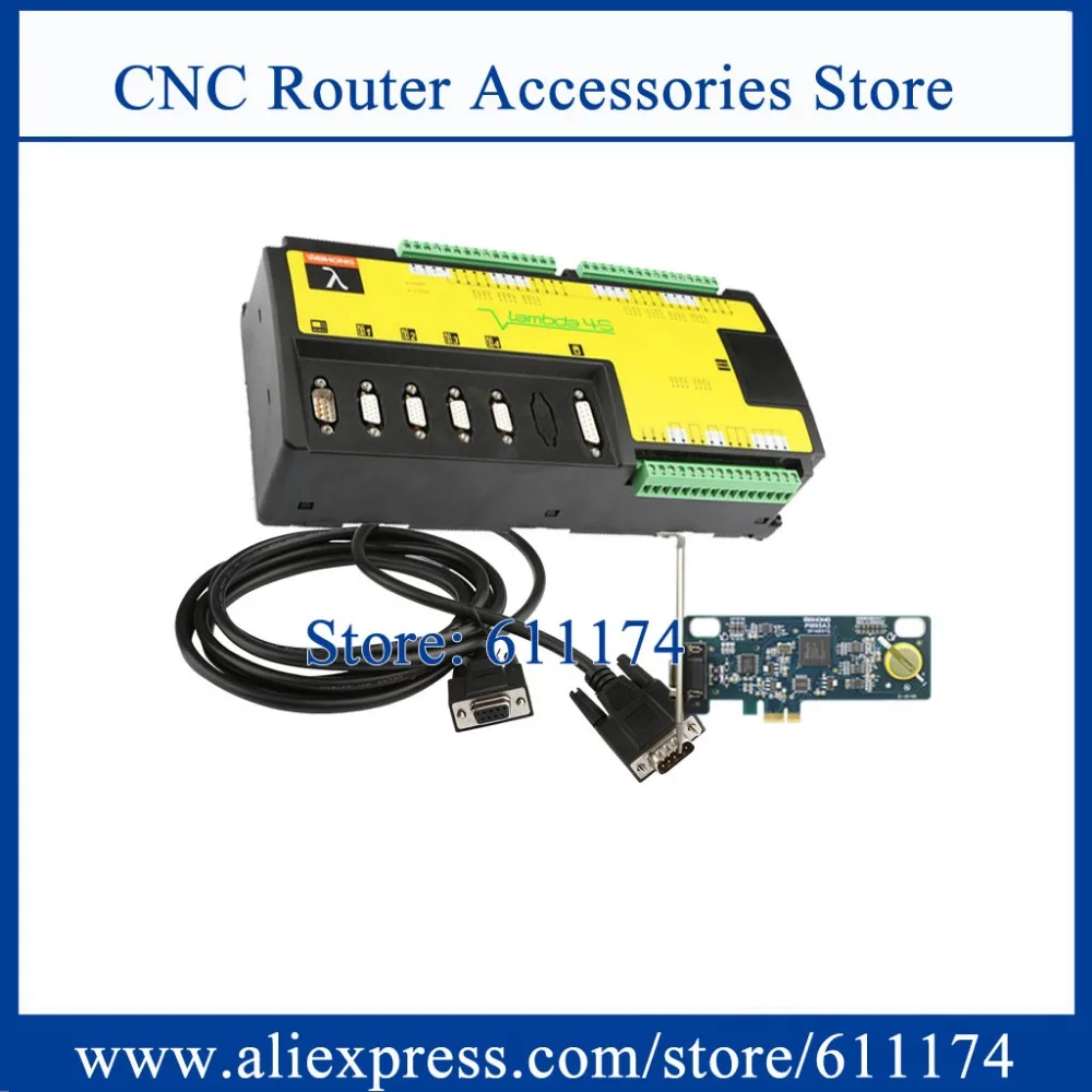 

Weihong controller NcStudio V10 3 axis PCIMC-95A, PM95A motion control system PCI-E External communication For Waterjet Machine