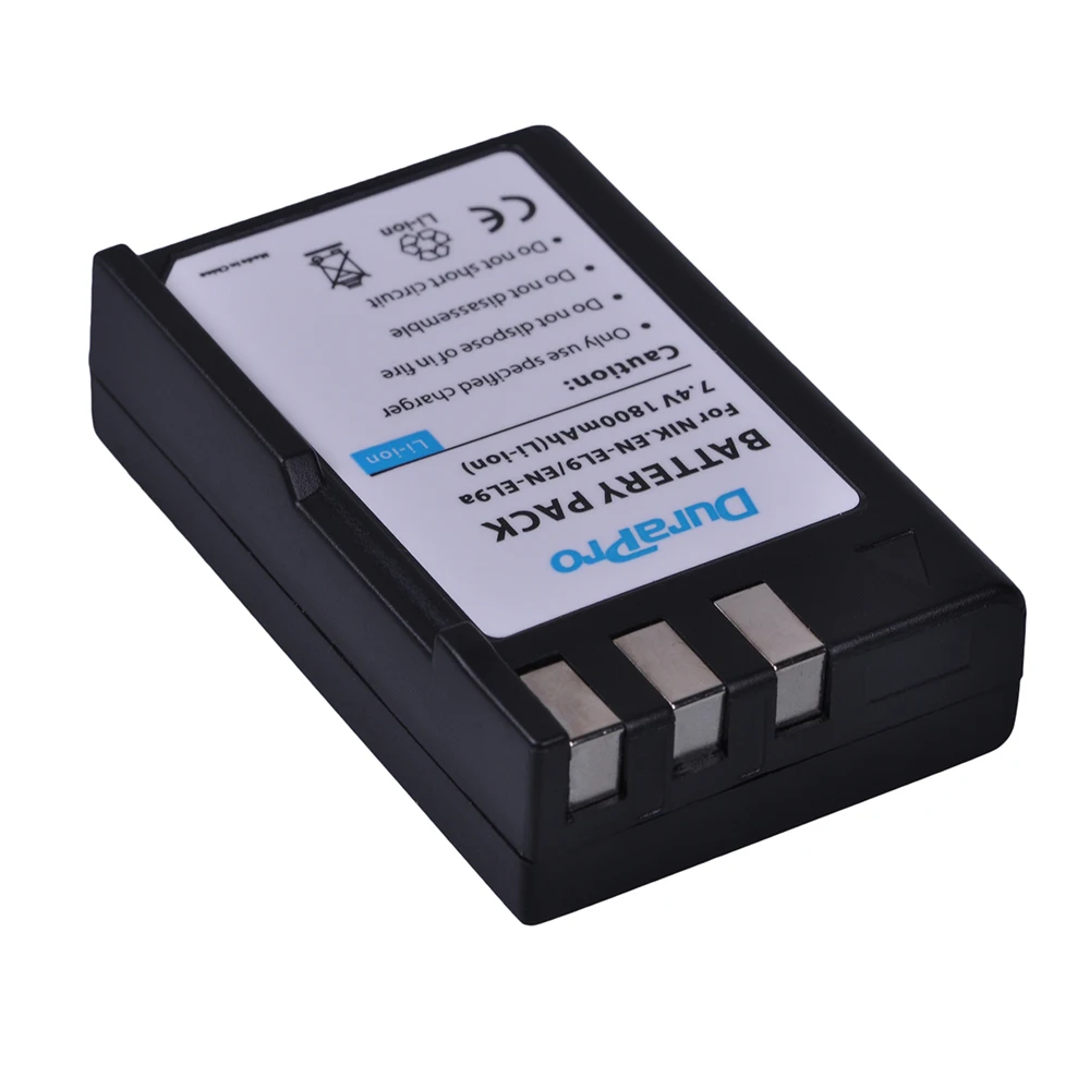 EN-EL9 pl EL9 EN-EL9a pl EL9a EL9a kamera bateria dla nikona EN-EL9a D40 D60 D40X D5000 D300 L15 Batterie 1300mAh en-el9