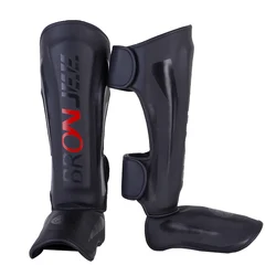 XS S M L XL MMA Boxing Shin Guards Kickboxing Ankle Support Equipment Karate Protectors Sanda Muay Thai Leggings DEO