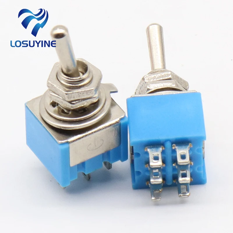 5Pcs/Lot Blue 6-Pin…