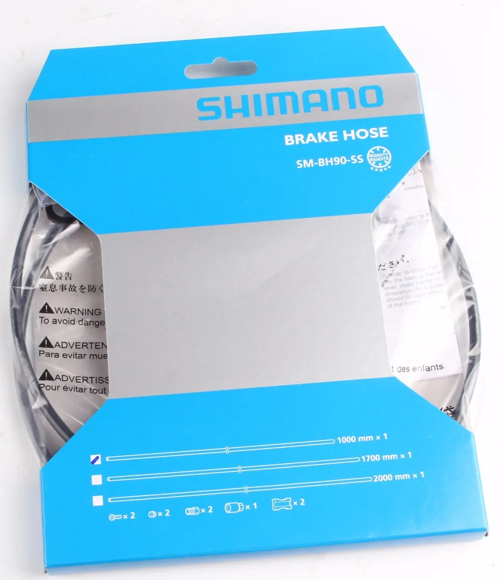 Shimano SM-BH90-JK-SSR Bike Brake Hose Black 1000 1700MM For R7170 R8170 R9270 brake