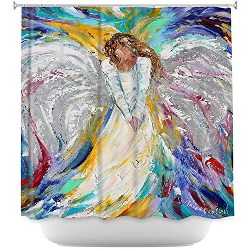 Noche Designs Bathroom Shower Curtains by Karen Tarlton Angel