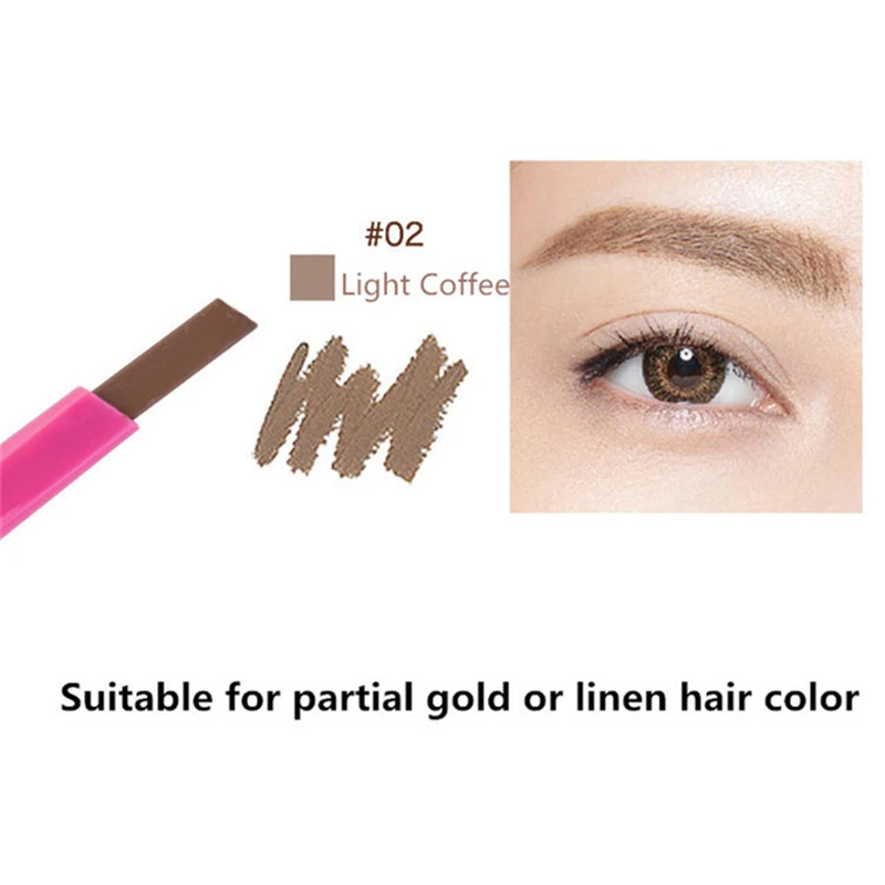 Eyebrow Pencil Powder Pen Waterproof Eye Brow Liner Pencil Shaper Long Lasting Makeup Beauty Tools