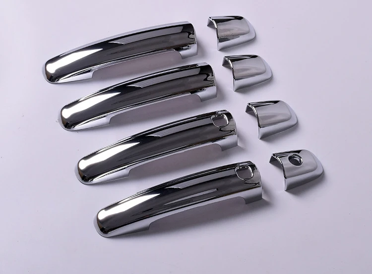 

Car Accessories For Suzuki Vitara 2015 2016 2017 ABS Chrome Car Door Handles Cover Trim Side Door Handle Cover with Smart Holes