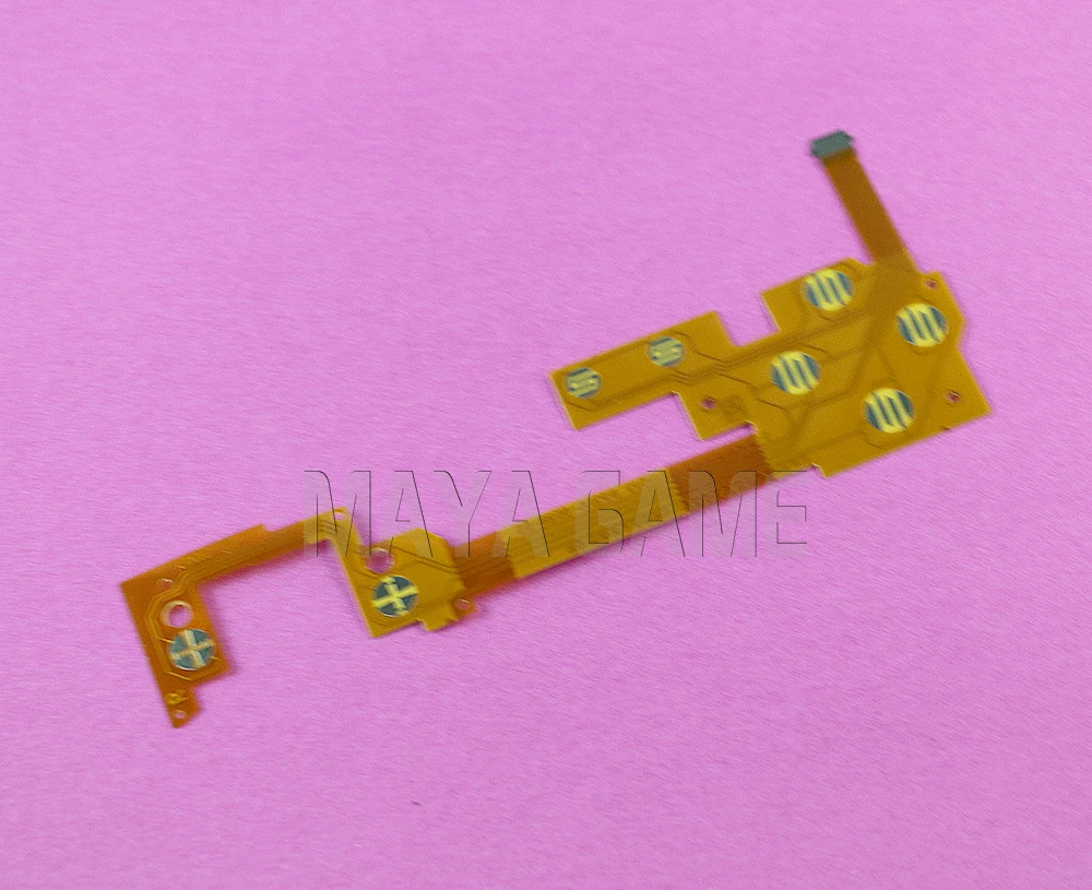 

40pcs/lot Left Right Button Conductive Film Ribbon Flex Cable Repair for Wii U PAD Gamepad controller