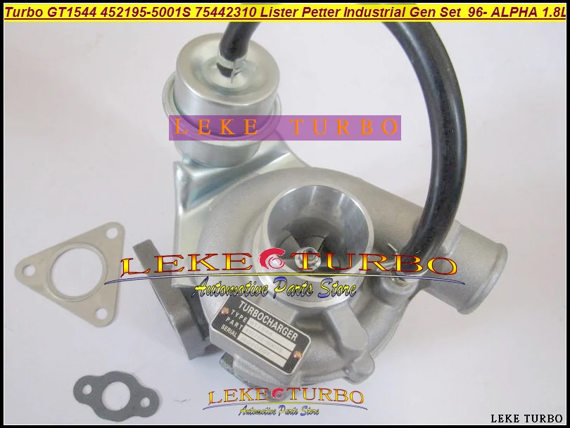 ww GT1544 452195 452195-5001S 452195-0001 75442310 Турбо-турбина для Lister Petter Industrial Gen Set 1996- ALPHA 1.8L Engine