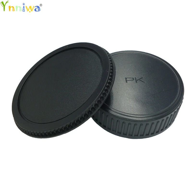 

10pairs/lot camera Body cap + Rear Lens Cap Hood Protector for K10D K20D K200D K100D K-7 Kx K for Pentax PK camera