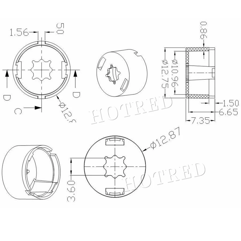 20pcs 3535 Lens XP-E XPE XP-G XPG / XT-E XTE 3535 LED 3030 Lens 11.7mm white holder 10degree/20degree/30degree/45degree/60degree