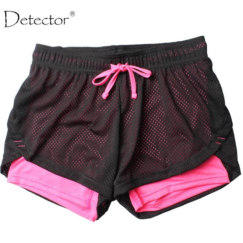 Detector Women ladies Shorts Women Fitness Sport Shorts Women\'s Printed Cool Women Sport Short Fitness Running Shorts