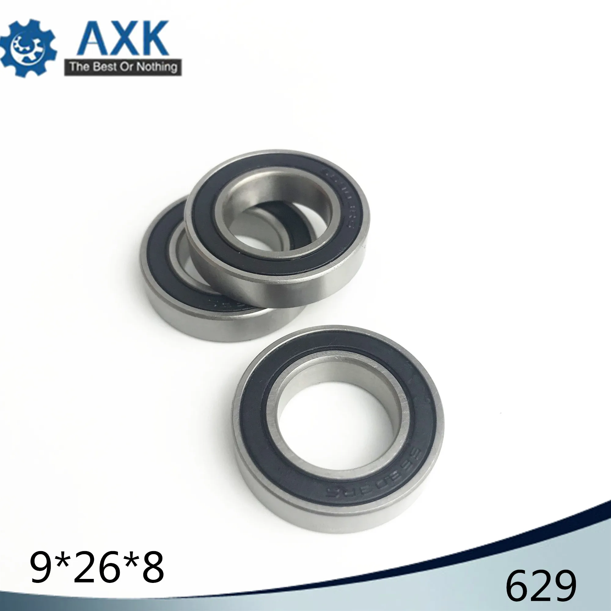 629 Hybrid Ceramic Bearing 9*26*8 mm ABEC-1 ( 1 PC) Industry Motor Spindle 629HC Hybrids Si3N4 Ball Bearings 3NC 629RS